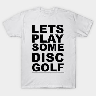 Play Disc Golf T-Shirt